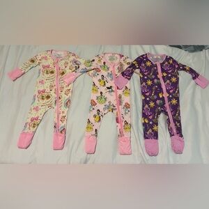 3 Disney Princess Charlie’s Play Zippes